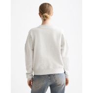 Снимка на SCOTCH&SODA WOMEN'S CHEST ARTWORK RELAXED SWEATSHIRT IN LIGHT GREY MELANGE 5