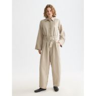 Снимка на SCOTCH&SODA WOMEN'S DAISY JUMPSUIT IN PLAZA TAUPE 4