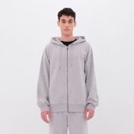 Снимка на DIRTY LAUNDRY МЪЖКИ СУИТШЪРТ FULLZIP WITH SEAMING В СИВО 1
