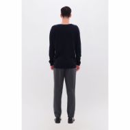 Снимка на DIRTY LAUNDRY МЪЖКИ ПУЛОВЕР CREWNECK WITH DESTROYS В ТЪМНОСИНЬО 3