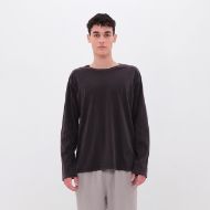 Снимка на DIRTY LAUNDRY МЪЖКА БЛУЗА OVERSIZED LONGSLEEVE WITH SEAM DETAILS В ЧЕРНО 1