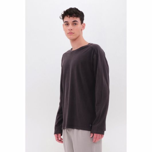 Показвай детайлите за DIRTY LAUNDRY МЪЖКА БЛУЗА OVERSIZED LONGSLEEVE WITH SEAM DETAILS В ЧЕРНО 2 - FanPoint Снимка на DIRTY LAUNDRY МЪЖКА БЛУЗА OVERSIZED LONGSLEEVE WITH SEAM DETAILS В ЧЕРНО 2