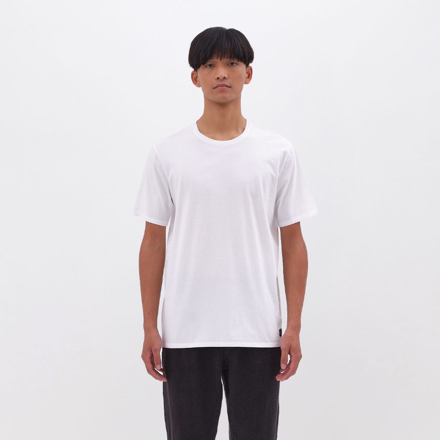 Снимка на DIRTY LAUNDRY МЪЖКА БЛУЗА REGULAR FIT T-SHIRT В БЯЛО