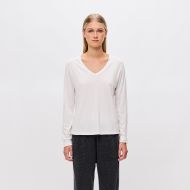 Снимка на DIRTY LAUNDRY ДАМСКА БЛУЗА V-NECK LONGSLEEVE В БЯЛО 1