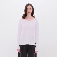 Снимка на DIRTY LAUNDRY ДАМСКА БЛУЗА RAGLAN LONGSLEEVE В БЯЛО 1