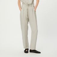 Picture of DIRTY LAUNDRY WOMEN'S TENCEL LINEN DRAWSTRING PANTS IN VINTAGE GREIGE 1