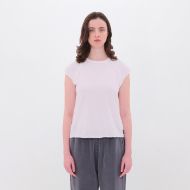 Снимка на DIRTY LAUNDRY ДАМСКА БЛУЗА RAGLAN T-SHIRT WITH OPEN SEAMS В БЯЛО 1