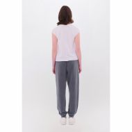Снимка на DIRTY LAUNDRY ДАМСКА БЛУЗА RAGLAN T-SHIRT WITH OPEN SEAMS В БЯЛО 3