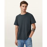 Picture of ALLSAINTS MEN'S BODEGA SHORT SLEEVE CREW T-SHIRT IN SUNIL BLUE 2