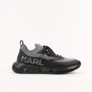 Picture of KARL LAGERFELD MEN'S K/KITE RUN KNIT SOCK LO IN GREY & BLACK 1