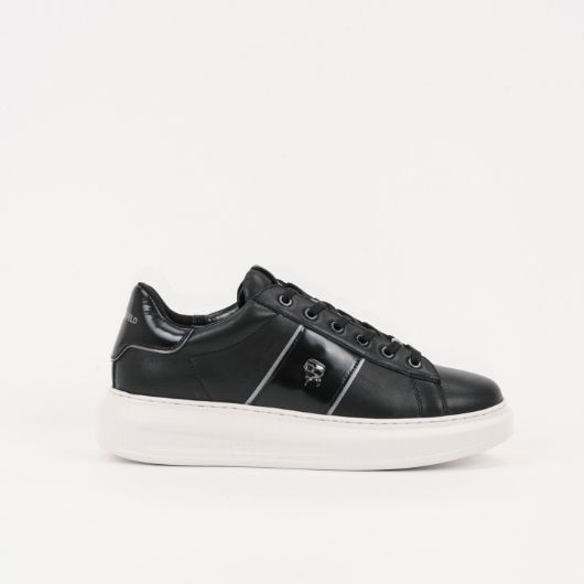 Show details for KARL LAGERFELD MEN'S KAPRI IKONIK PIN LO LACE IN BLACK 1 - FanPoint Picture of KARL LAGERFELD MEN'S KAPRI IKONIK PIN LO LACE IN BLACK 1