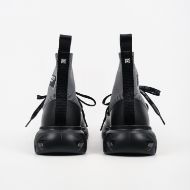 Picture of KARL LAGERFELD MEN'S K/KITE RUN HI SOCK BOOT IN DK GREY KNIT TEXTILE W/BLACK 4
