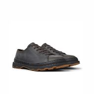 Picture of CAMPER MEN'S BRUTUS LOW LEATHER SHOES IN DARK GREY 2