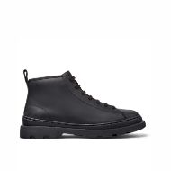 Picture of CAMPER MEN'S BRUTUS LEATHER ANKLE BOOTS IN BLACK 1