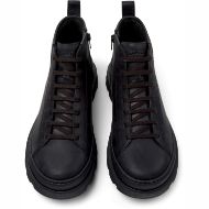 Picture of CAMPER MEN'S BRUTUS LEATHER ANKLE BOOTS IN BLACK 3