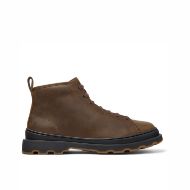 Picture of CAMPER MEN'S BRUTUS LEATHER ANKLE BOOTS IN BROWN 1