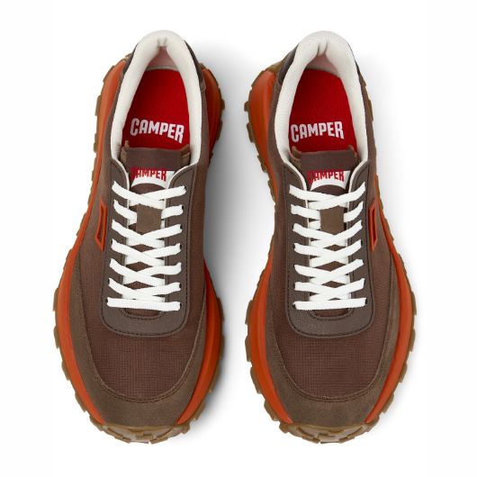 Показвай детайлите за CAMPER DRIFT TRAIL МЪЖКИ СПОРТНИ ОБУВКИ ОТ ТЕКСТИЛ И КОЖА В КАФЯВО 3 - FanPoint Снимка на CAMPER DRIFT TRAIL МЪЖКИ СПОРТНИ ОБУВКИ ОТ ТЕКСТИЛ И КОЖА В КАФЯВО 3