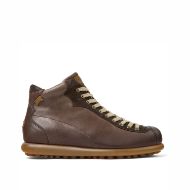 Picture of CAMPER MEN'S PELOTAS ARIEL LEATHER ANKLE BOOTS IN BROWN 1