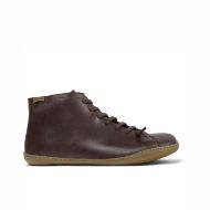 Picture of CAMPER MEN'S PEU CAMI LEATHER ANKLE BOOTS IN BROWN 1