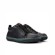 Picture of CAMPER MEN'S PEU PISTA GM LEATHER ANKLE BOOTS IN BLACK 2