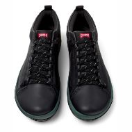 Picture of CAMPER MEN'S PEU PISTA GM LEATHER ANKLE BOOTS IN BLACK 3