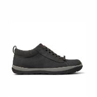 Picture of CAMPER MEN'S PEU PISTA GM LEATHER ANKLE BOOTS IN DARK GREY 1