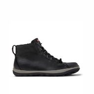 Picture of CAMPER MEN'S PEU PISTA GM HIGH ANKLE LEATHER BOOTS IN BLACK 1