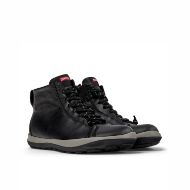 Picture of CAMPER MEN'S PEU PISTA GM HIGH ANKLE LEATHER BOOTS IN BLACK 2