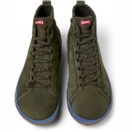 Picture of CAMPER MEN'S PEU PISTA GM HIGH ANKLE LEATHER BOOTS IN DARK GREEN 3