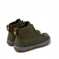Picture of CAMPER MEN'S PEU PISTA GM HIGH ANKLE LEATHER BOOTS IN DARK GREEN 4
