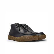 Picture of CAMPER MEN'S PEU TERRENO LEATHER ANKLE BOOTS IN BLACK 2