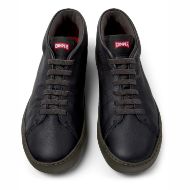 Picture of CAMPER MEN'S PEU TOURING LEATHER SNEAKERS IN BLACK 3