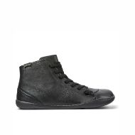 Picture of CAMPER WOMEN'S PEU CAMI MID LEATHER BOOTS IN BLACK 1