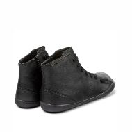 Picture of CAMPER WOMEN'S PEU CAMI MID LEATHER BOOTS IN BLACK 4