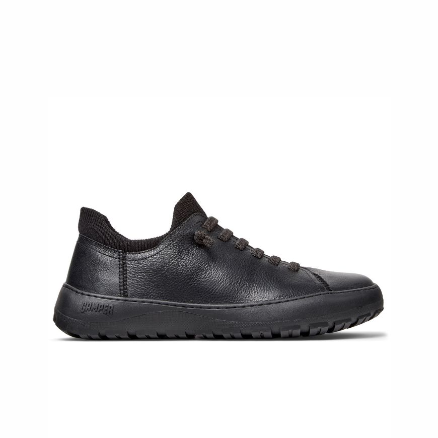 Picture of CAMPER WOMEN'S PEU SERRA TEXTILE SHOES IN BLACK