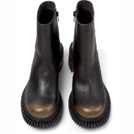 Picture of CAMPER WOMEN'S PIX LONDON LEATHER PLATFORM ANKLE BOOTS IN MULTICOLOR 3