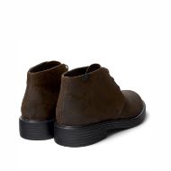 Picture of CAMPER MEN'S DEAN LEATHER ANKLE BOOTS IN DARK BROWN 3