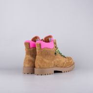 Picture of SCOTCH&SODA WOMEN'S TOBY SUEDE BOOTS IN BEIGE 3