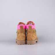 Picture of SCOTCH&SODA WOMEN'S TOBY SUEDE BOOTS IN BEIGE 4