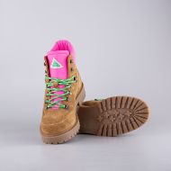Picture of SCOTCH&SODA WOMEN'S TOBY SUEDE BOOTS IN BEIGE 5