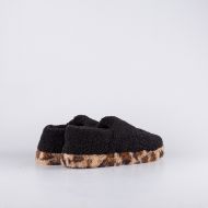 Picture of SCOTCH&SODA WOMEN'S COZY LOAFERS WITH PRINT IN BLACK 3