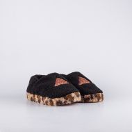 Picture of SCOTCH&SODA WOMEN'S COZY LOAFERS WITH PRINT IN BLACK 2