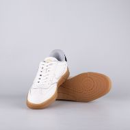 Picture of SCOTCH&SODA MEN'S SLIM LEATHER SNEAKERS IN WHITE 5
