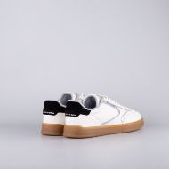 Picture of SCOTCH&SODA MEN'S SLIM LEATHER SNEAKERS IN WHITE 3