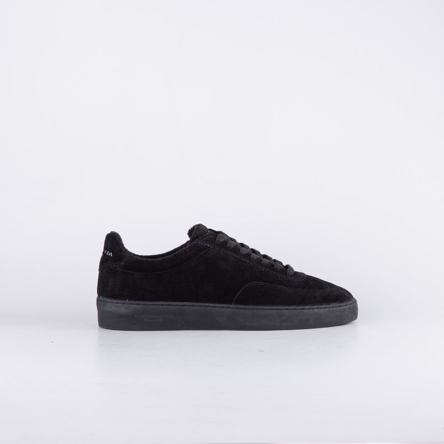 Picture of SCOTCH&SODA MEN'S PLAKKA SUEDE SNEAKERS IN BLACK