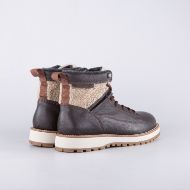 Picture of SCOTCH&SODA MEN'S NEW YORK LEATHER BOOTS IN BROWN 3