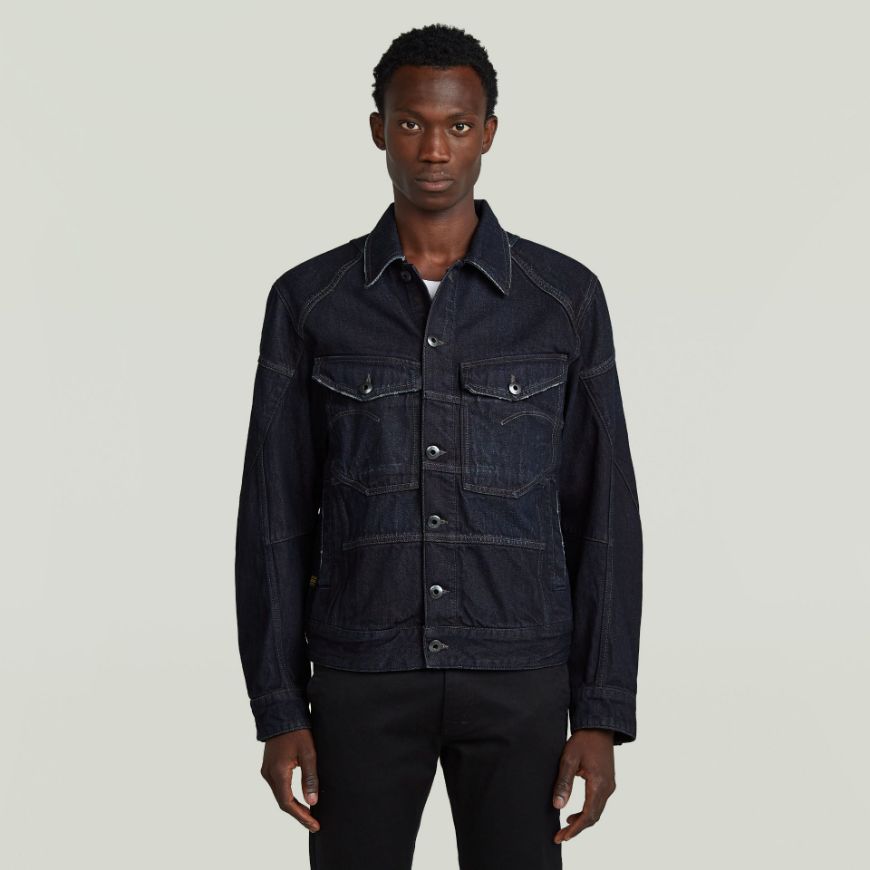 Picture of G-STAR MEN'S KITOH 3D JACKET IN DARK BLUE