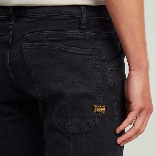 Показвай детайлите за G-STAR МЪЖКИ ДЕНИМ KITOH 3D SLIM JEANS В ЧЕРНО 3 - FanPoint Снимка на G-STAR МЪЖКИ ДЕНИМ KITOH 3D SLIM JEANS В ЧЕРНО 3