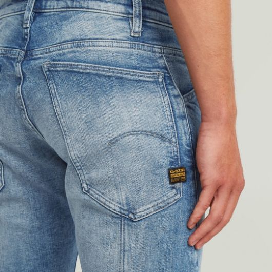 Показвай детайлите за G-STAR МЪЖКИ ДЕНИМ KITOH 3D SLIM JEANS В СИНЬО 3 - FanPoint Снимка на G-STAR МЪЖКИ ДЕНИМ KITOH 3D SLIM JEANS В СИНЬО 3