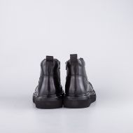 Picture of CERRUTI 1881 MEN'S LEATHER BOOTS IN BLACK CSSU01643M 4
